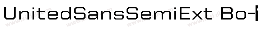 UnitedSansSemiExt Bo字体转换